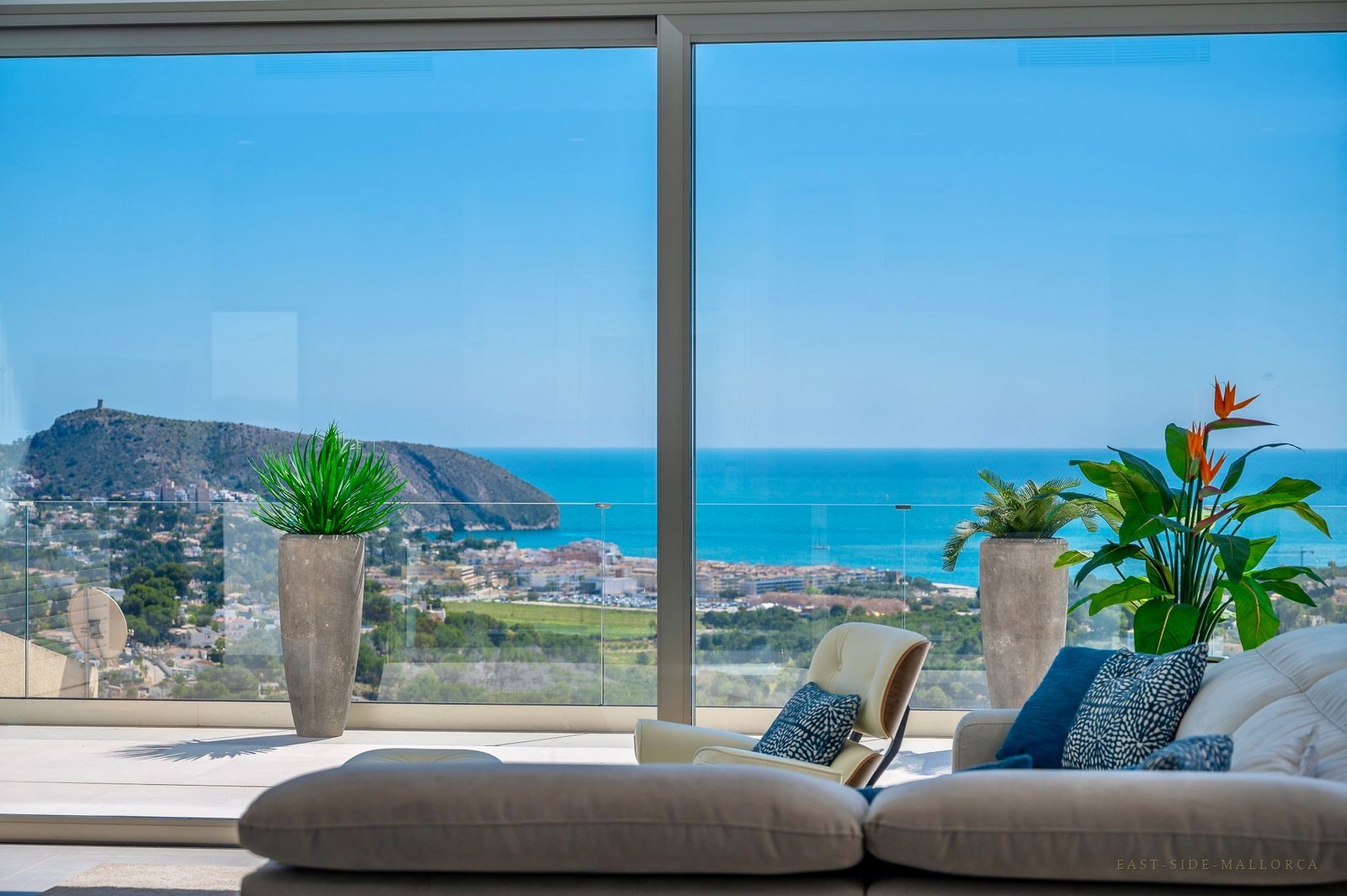 Villa Moraira — Blick aufs Meer