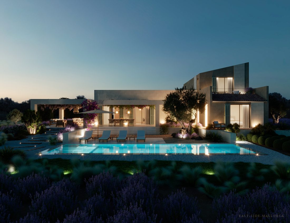 Finca Son Gorem II — im Bau