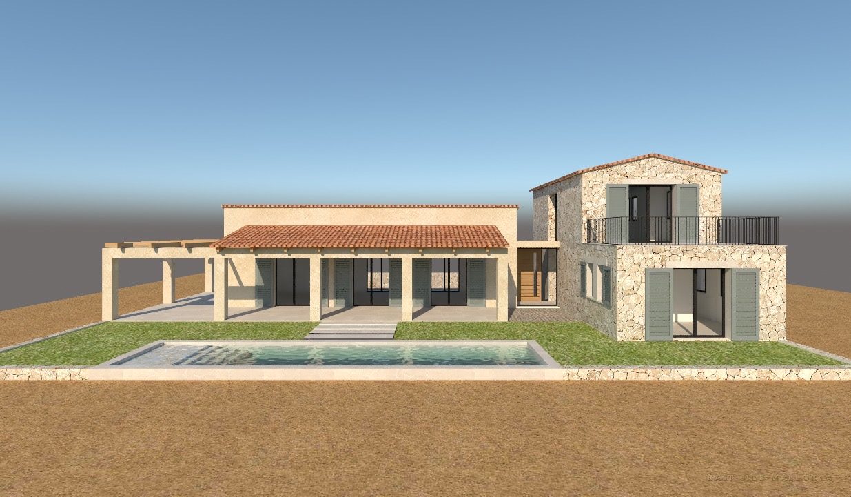 Visualisierung Landhaus Santanyí